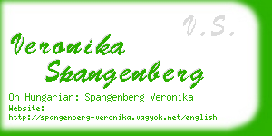 veronika spangenberg business card